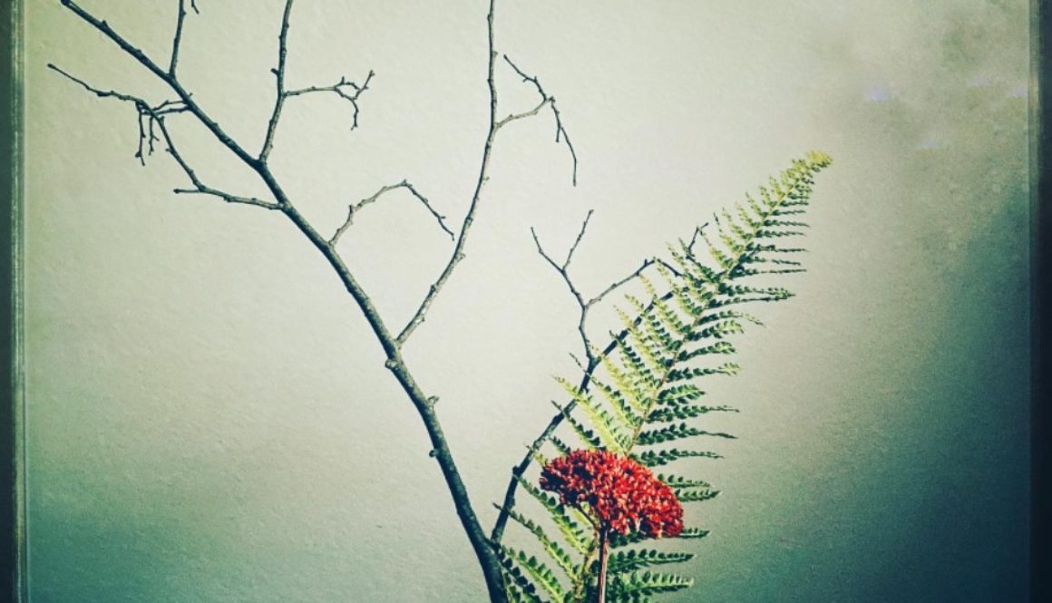 Ikebana in Winter